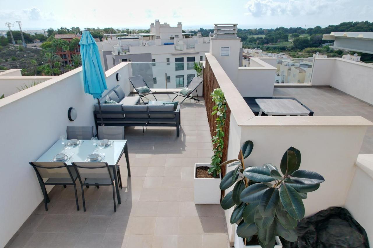 Luxurious Flat & Private Rooftop In Villamartin Orihuela Costa Dehesa de Campoamor  Luaran gambar